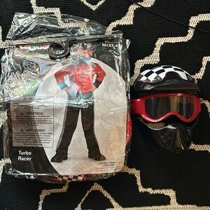 Halloween kids turbo racer costume